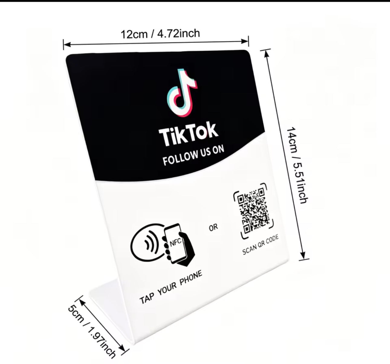 TikTok QR Code Stand